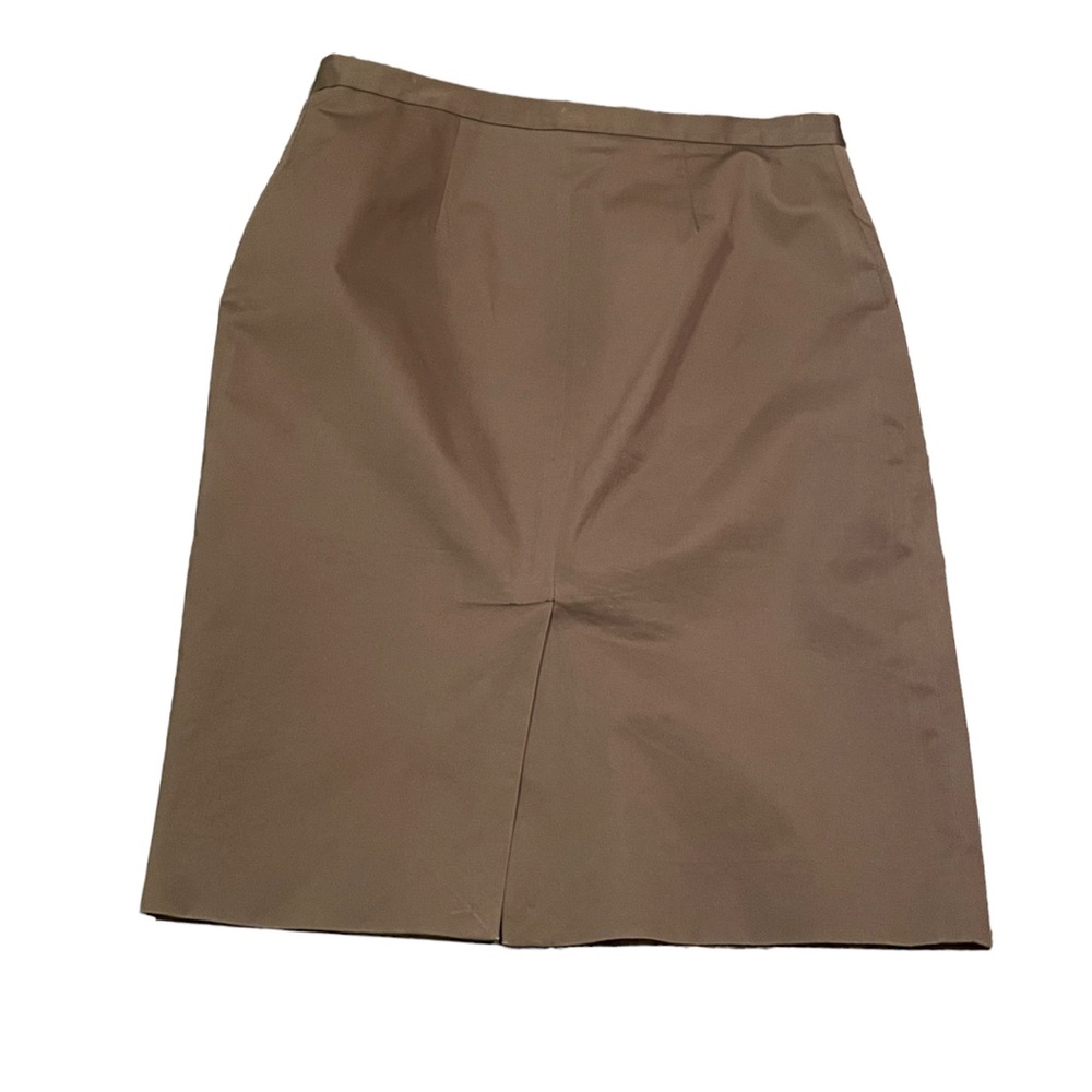 Moschino Cheap and Chic Brown pencil skirt Sz 10 - Picture 5 of 13